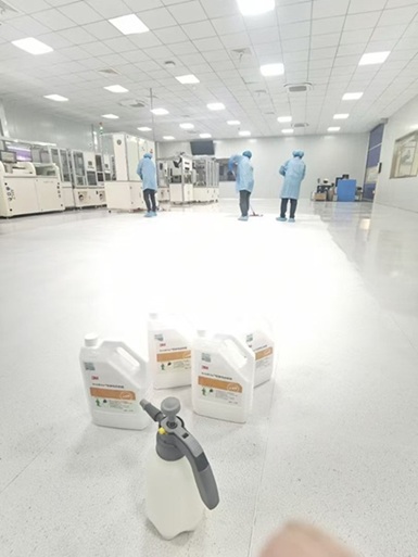 ESD地板靜電防護維護保養